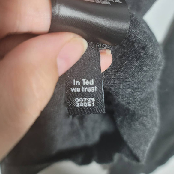 Ted Baker London Cashguy Sweater Size 5 V-Neck Long Sleeve Gray Wool Silk Blend - Picture 6 of 7